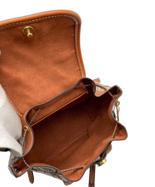 COACH（コーチ）COACH (コーチ) キャンバスシグネチャーミニリュックの古着・服飾アイテム