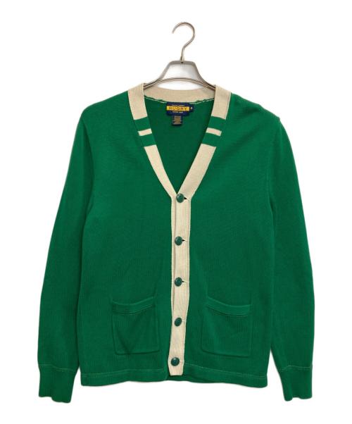 Rugby Ralph Lauren（ラグビーラルフローレン）Rugby Ralph Lauren (ラグビーラルフローレン) カーディガン グリーン サイズ:Mの古着・服飾アイテム