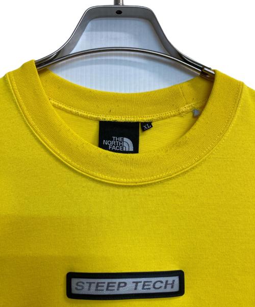 THE NORTH FACE（ザ ノース フェイス）THE NORTH FACE (ザ ノース フェイス) スティープテックロングスリーブティー STEEP TECH L/S Tee イエロー サイズ:ＸＬの古着・服飾アイテム