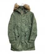 AVIREXアヴィレックス）の古着「N-3Bコート」｜グリーン