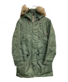 AVIREX（アヴィレックス）の古着「N-3Bコート」｜グリーン