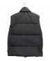 STONE ISLAND (ストーンアイランド) GARMENT DYED CRINKLE REPS RECYCLED NYLON DOWN/ナイロンダウンベスト ブラック サイズ:L：34000円