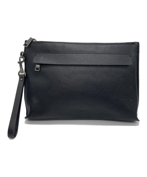 COACH（コーチ）COACH (コーチ) クラッチバッグ ブラックの古着・服飾アイテム