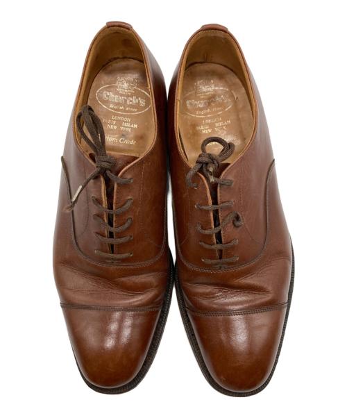 CHURCH'S（チャーチ）CHURCH'S (チャーチ) ストレートチップシューズ ブラウン サイズ:75 F(実寸参考)の古着・服飾アイテム