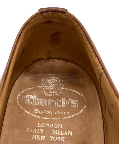 CHURCH'S（チャーチ）CHURCH'S (チャーチ) ストレートチップシューズ ブラウン サイズ:75 F(実寸参考)の古着・服飾アイテム
