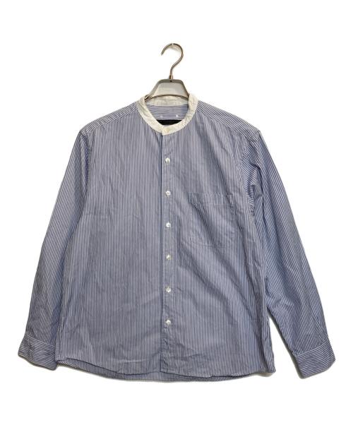 SOPHNET.（ソフネット）SOPHNET. (ソフネット) THOMAS MASON (トーマスメイソン) BIG REGULAR COLLAR SHIRTS ブルー サイズ:Sの古着・服飾アイテム
