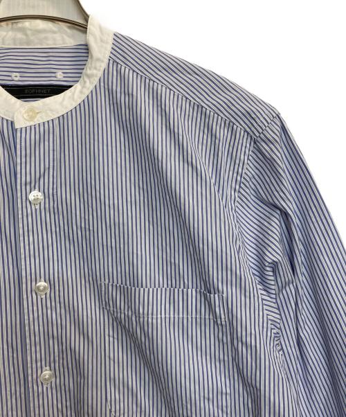 SOPHNET.（ソフネット）SOPHNET. (ソフネット) THOMAS MASON (トーマスメイソン) BIG REGULAR COLLAR SHIRTS ブルー サイズ:Sの古着・服飾アイテム