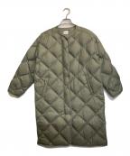URBAN RESEARCH DOORSアーバンリサーチドアーズ）の古着「キルティングダウンコート」｜グリーン