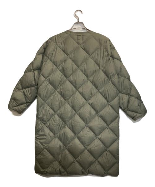 URBAN RESEARCH DOORS（アーバンリサーチドアーズ）URBAN RESEARCH DOORS (アーバンリサーチドアーズ) キルティングダウンコート グリーン サイズ:ＦＲＥＥの古着・服飾アイテム