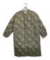 URBAN RESEARCH DOORS（アーバンリサーチドアーズ）の古着「キルティングダウンコート」｜グリーン