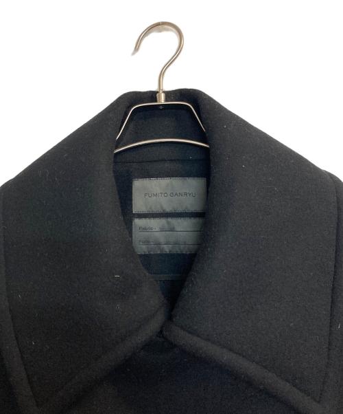 FUMITO GANRYU（フミトガンリュウ）FUMITO GANRYU (フミトガンリュウ) ビンテージモダンコート ブラック サイズ:2の古着・服飾アイテム