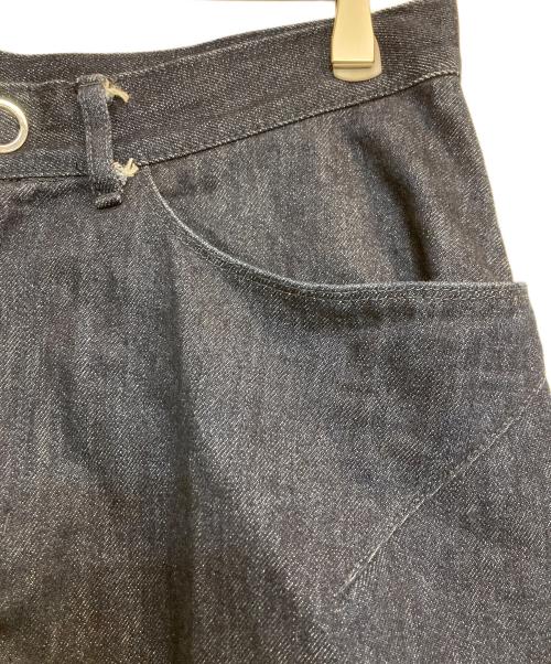 FUMITO GANRYU（フミトガンリュウ）FUMITO GANRYU (フミトガンリュウ) キネティック インディゴ サルエル デニムパンツ インディゴ サイズ:2の古着・服飾アイテム