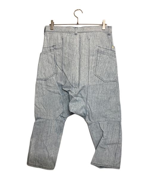FUMITO GANRYU（フミトガンリュウ）FUMITO GANRYU (フミトガンリュウ) サルエルデニムパンツ ホワイト サイズ:2の古着・服飾アイテム