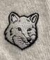 中古・古着 MAISON KITSUNE (メゾンキツネ) BOLD FOX HEAD PATCH REGULAR CARDIGAN グレー サイズ:L：18000円