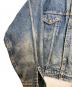 中古・古着 LEVI'S (リーバイス) リバーシブルトラッカージャケット グリーン×インディゴ サイズ:LL：10000円