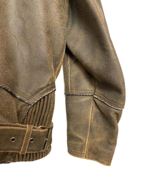 HARLEY-DAVIDSON（ハーレーダビッドソン）HARLEY-DAVIDSON (ハーレーダビッドソン) ダブルライダースジャケット ブラック サイズ:2ＸＬの古着・服飾アイテム