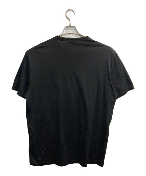 VERSACE（ヴェルサーチェ）VERSACE (ヴェルサーチェ) カットソー ブラック サイズ:ＸＬの古着・服飾アイテム