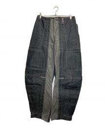 MARITHE+FRANCOIS GIRBAUD（マリテフランソワジルボー）の古着「シャトルデニムパンツ」｜インディゴ
