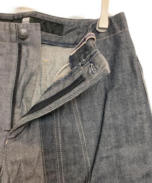 MARITHE+FRANCOIS GIRBAUD（マリテフランソワジルボー）MARITHE+FRANCOIS GIRBAUD (マリテフランソワジルボー) シャトルデニムパンツ インディゴ サイズ:Ｌの古着・服飾アイテム