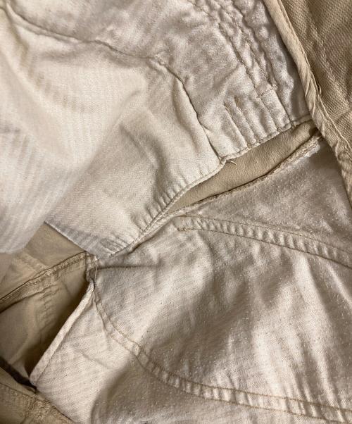 DOLCE & GABBANA（ドルチェ＆ガッバーナ）DOLCE & GABBANA (ドルチェ＆ガッバーナ) ペイント加工カーゴパンツ カーキ サイズ:50の古着・服飾アイテム