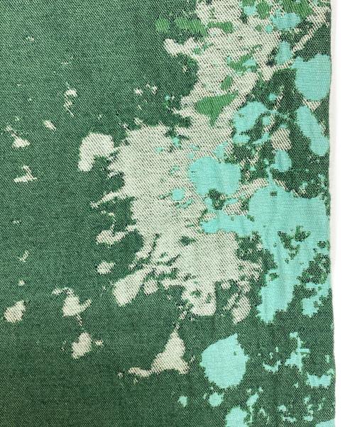 A-POC ABLE ISSEY MIYAKE（エイポック エイブル イッセイ ミヤケ）A-POC ABLE ISSEY MIYAKE (エイポック エイブル イッセイ ミヤケ) スプラッシュペイント柄パンツ グリーン サイズ:35の古着・服飾アイテム