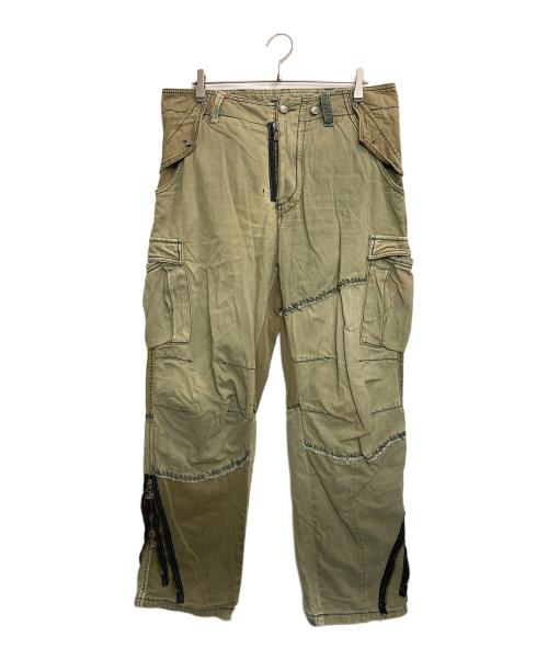 DOLCE & GABBANA（ドルチェ＆ガッバーナ）DOLCE & GABBANA (ドルチェ＆ガッバーナ) カーゴパンツ グリーン サイズ:50の古着・服飾アイテム