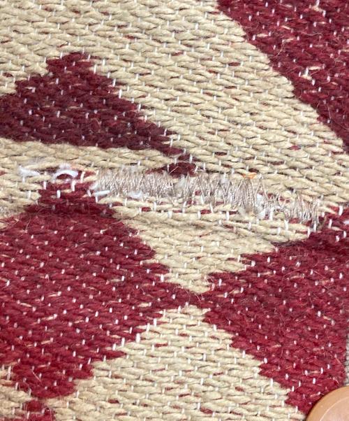 POLO COUNTRY RALPH LAUREN（ポロカントリー ラルフローレン）POLO COUNTRY RALPH LAUREN (ポロカントリー ラルフローレン) ネイティブパターンフランネルシャツ レッド×グリーン サイズ:Mの古着・服飾アイテム