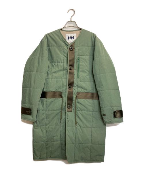 HELLY HANSEN（ヘリーハンセン）HELLY HANSEN (ヘリーハンセン) Oljeklaer Quilt Liner Coat / キルトライナーコーt グリーン サイズ:Ｍの古着・服飾アイテム