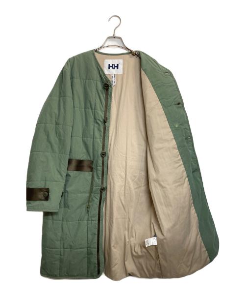 HELLY HANSEN（ヘリーハンセン）HELLY HANSEN (ヘリーハンセン) Oljeklaer Quilt Liner Coat / キルトライナーコーt グリーン サイズ:Ｍの古着・服飾アイテム
