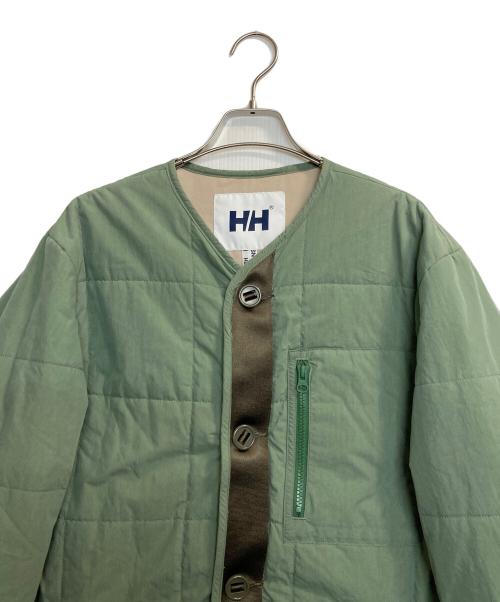 HELLY HANSEN（ヘリーハンセン）HELLY HANSEN (ヘリーハンセン) Oljeklaer Quilt Liner Coat / キルトライナーコーt グリーン サイズ:Ｍの古着・服飾アイテム