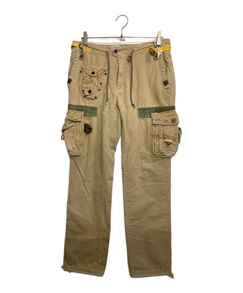 POLO RALPH LAUREN（ポロ・ラルフローレン）POLO RALPH LAUREN (ポロ・ラルフローレン) ギミックパラシュートパンツ カーキ サイズ:32の古着・服飾アイテム