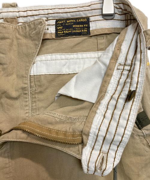 POLO RALPH LAUREN（ポロ・ラルフローレン）POLO RALPH LAUREN (ポロ・ラルフローレン) ギミックパラシュートパンツ カーキ サイズ:32の古着・服飾アイテム