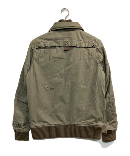 G-STAR RAW（ジースターロゥ）G-STAR RAW (ジースターロゥ) ミリタリージャケット カーキ サイズ:Sの古着・服飾アイテム