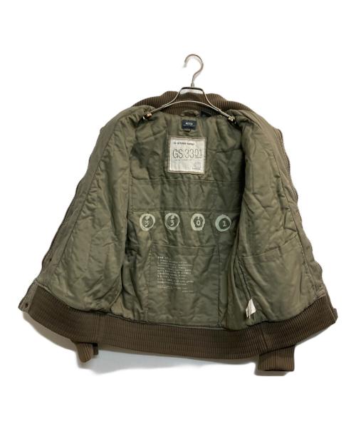 G-STAR RAW（ジースターロゥ）G-STAR RAW (ジースターロゥ) ミリタリージャケット カーキ サイズ:Sの古着・服飾アイテム