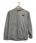 THE NORTH FACEザ ノース フェイス）の古着「バックスクエアロゴフーディ」｜グレー