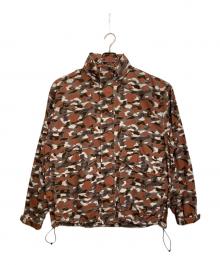 KEBOZ（ケボズ）の古着「カモフラブルゾン」｜ブラウン
