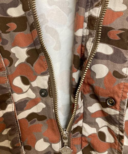 KEBOZ（ケボズ）KEBOZ (ケボズ) カモフラブルゾン ブラウン サイズ:Ｌの古着・服飾アイテム