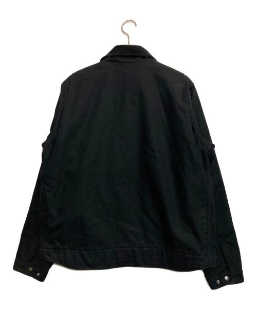 CarHartt（カーハート）CarHartt (カーハート) DUCK DETROIT JACKET BLANKET LINED ブラック サイズ:Lの古着・服飾アイテム