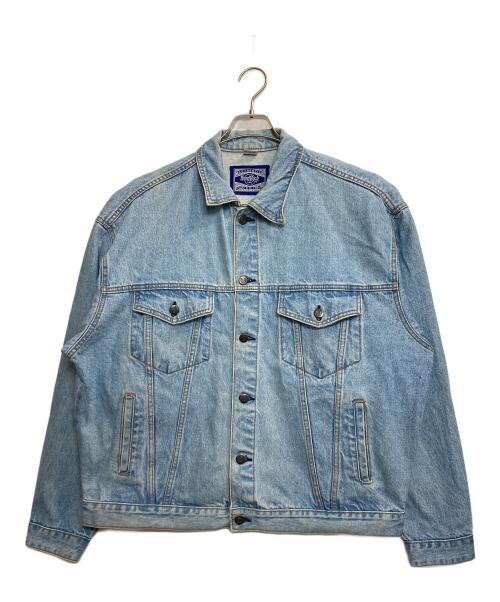 Hard Rock cafe（ハードロックカフェ）Hard Rock cafe (ハードロックカフェ) バック刺繍デニムジャケット インディゴ サイズ:XLの古着・服飾アイテム