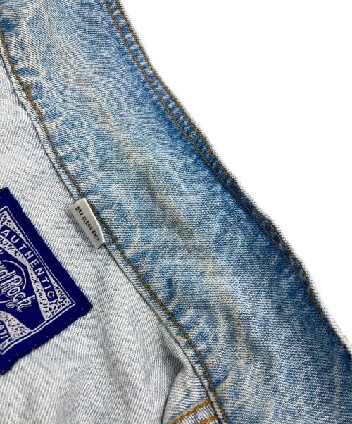 Hard Rock cafe（ハードロックカフェ）Hard Rock cafe (ハードロックカフェ) バック刺繍デニムジャケット インディゴ サイズ:XLの古着・服飾アイテム