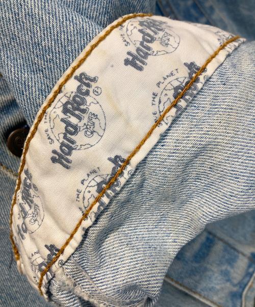 Hard Rock cafe（ハードロックカフェ）Hard Rock cafe (ハードロックカフェ) バック刺繍デニムジャケット インディゴ サイズ:XLの古着・服飾アイテム