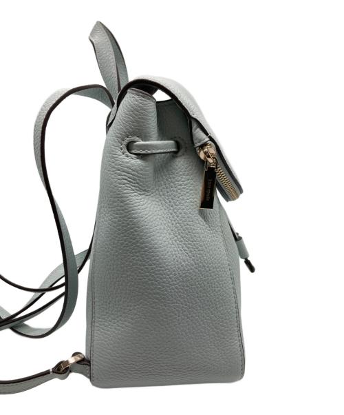 Kate Spade（ケイトスペード）Kate Spade (ケイトスペード) レイラ ミディアム フラップ バックパック ミントグリーンの古着・服飾アイテム