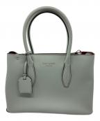 Kate Spadeケイトスペード）の古着「エヴァ ミディアム サッチェルショルダーバッグ」｜ミントグリーン