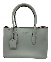 Kate Spade（ケイトスペード）の古着「エヴァ ミディアム サッチェルショルダーバッグ」｜ミントグリーン