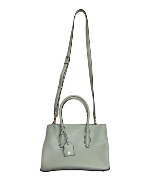 Kate Spade（ケイトスペード）Kate Spade (ケイトスペード) エヴァ ミディアム サッチェルショルダーバッグ ミントグリーンの古着・服飾アイテム