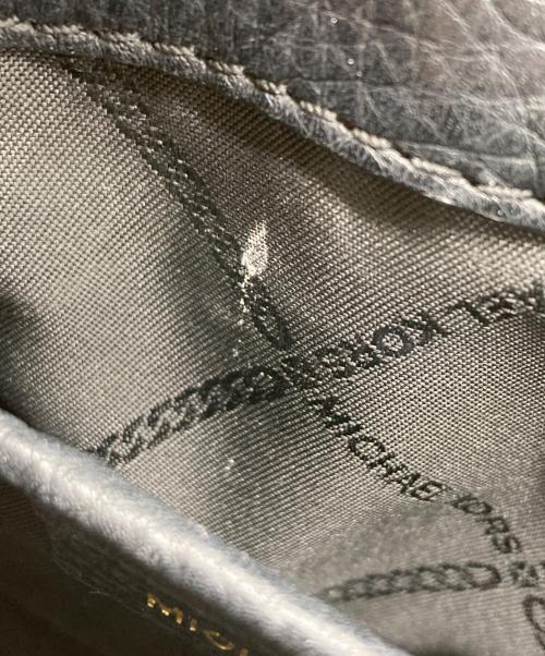 MICHAEL KORS（マイケル・コース）MICHAEL KORS (マイケル・コース) ショルダーバッグ ブラック×ブラウンの古着・服飾アイテム