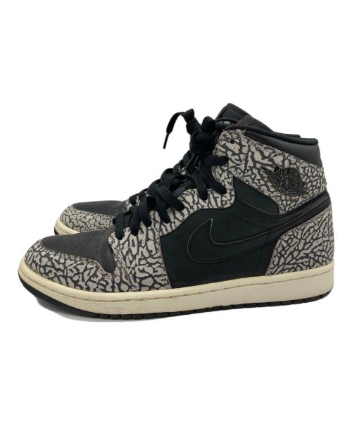 NIKE（ナイキ）NIKE (ナイキ) AIR JORDAN 1 MID ブラック×グレー サイズ:US10の古着・服飾アイテム