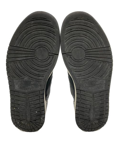 NIKE（ナイキ）NIKE (ナイキ) AIR JORDAN 1 MID ブラック×グレー サイズ:US10の古着・服飾アイテム