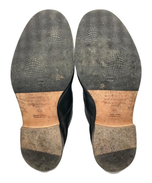 Maison Margiela（メゾンマルジェラ）Maison Margiela (メゾンマルジェラ) レースアップダービーシューズ ブラック サイズ:43の古着・服飾アイテム