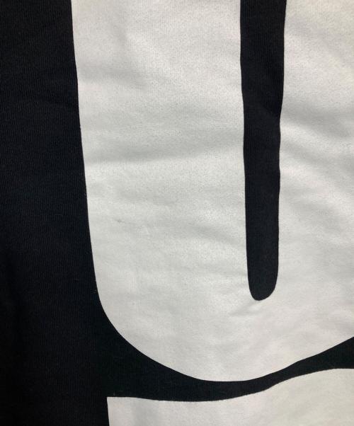 UNDERCOVER（アンダーカバー）UNDERCOVER (アンダーカバー) Uロゴクルーネックスウェット ブラック サイズ:3の古着・服飾アイテム